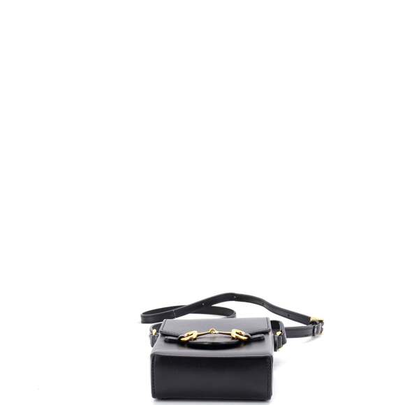 Gucci Horsebit Crossbody Bag Leather #229712G11B - Picture 4 of 6